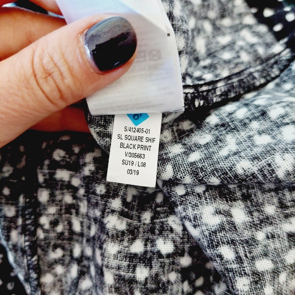 Old Navy | Linen Halter Mini Dress Neutral Leopard Print Keyhole P661 - Picture 10 of 10